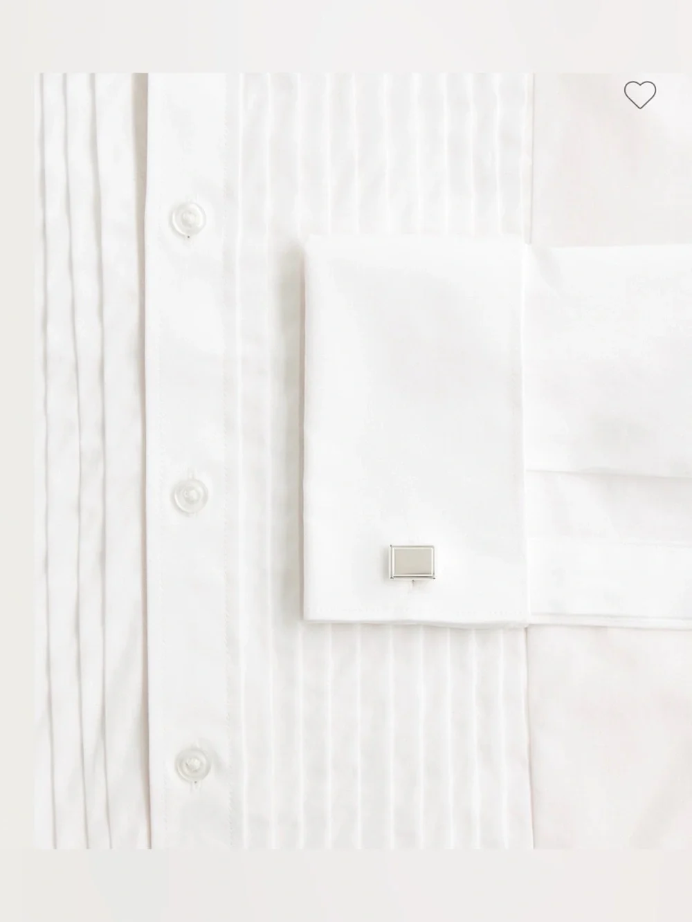 J CREW sterling Silver Rectangular Cufflinks - Classic Men's Accessory